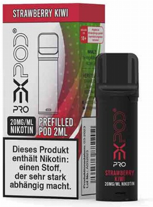 Expod Pro Strawberry Kiwi Prefilled Pod 20mg