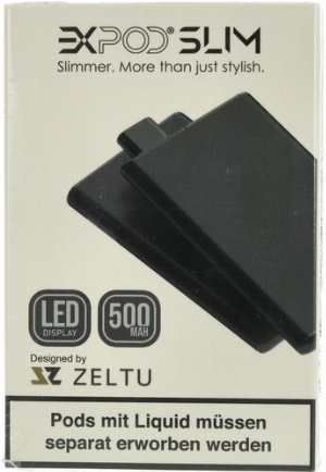 Expod Slim Basisgerät 500mAh Schwarz