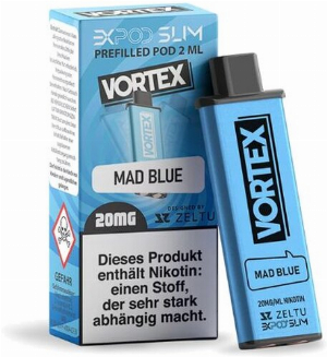 Expod Slim Prefilled Pod Vortex Mad Blue 20mg