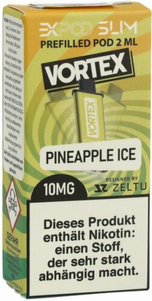 Expod Slim Prefilled Pod Vortex Pineapple Ice 10mg