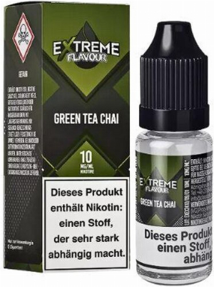 Extreme Flavour Hybrid Nicotinsalzliquid Green Tea Chai 10mg