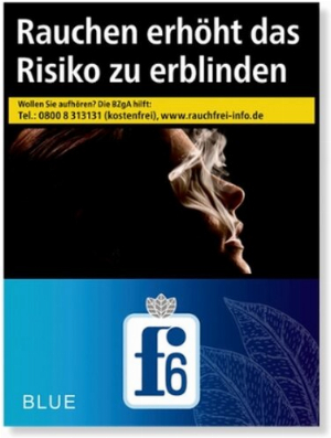 F6 Blue XXL Zigaretten 25er