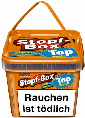 Fargo Stopf Box Orange Volumentabak 190g Eimer