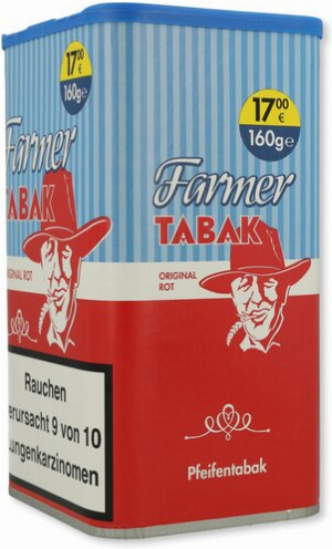 Farmer Original Rot Tabak 160g Dose