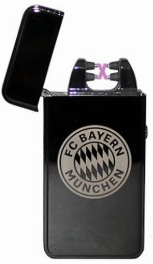 FC Bayern Arc X Feuerzeug mit Gravur beidseitig Gun
