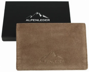 Feinschnitt-Tasche Alpenleder Sepp Brown