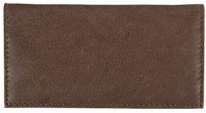 Feinschnitt-Tasche Leder hellbraun