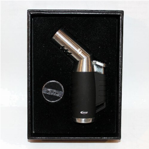 Feuerzeug Cozy Twist Burner 3er Jetflame Schwarz