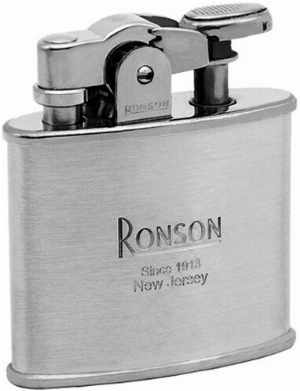 Feuerzeug Ronson Nostalgia Chrome Satin