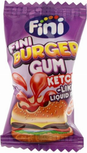 Fini Tri D`Aix Bubble Gum Burger Glutenfrei 5g