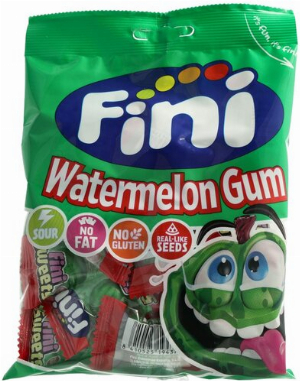 Fini Tri D'Aix Bubble Gum Watermelon Glutenfrei 80g