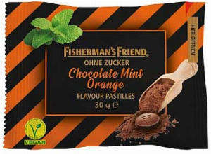 Fishermans Friend Choco Mint Orange