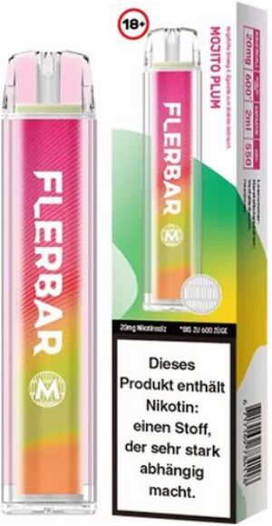 Flerbar 600 Mojito Plum Einweg E-Zigarette 20mg
