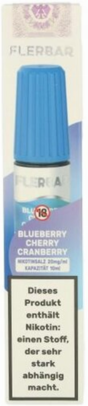 Flerbar Blueberry Cherry Cranberry Liquid 20mg/ml
