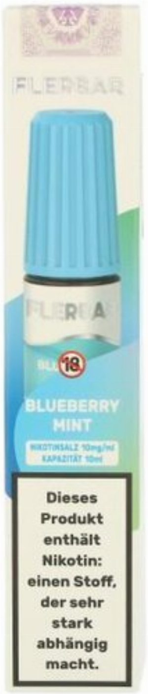 Flerbar Blueberry Mint Liquid 10mg/ml