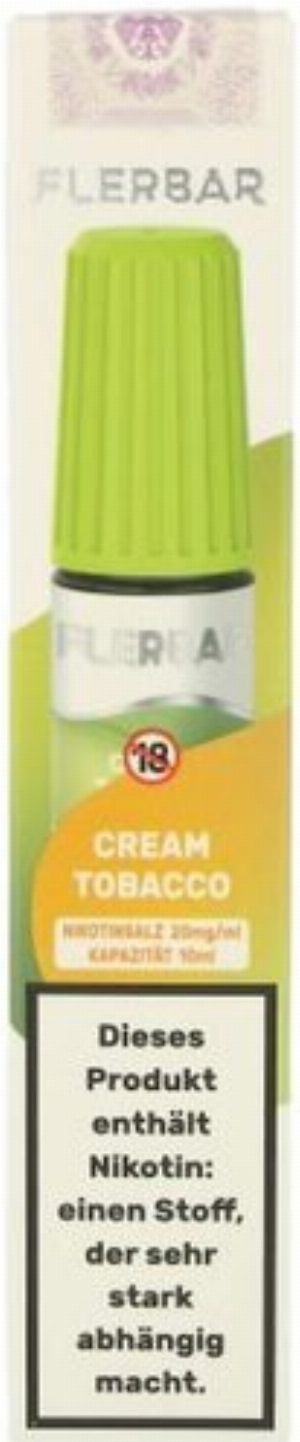 Flerbar Cream Tobacco Liquid 20mg/ml