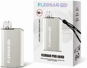 Flerbar Pod Akkuträger Grau mit Halsband