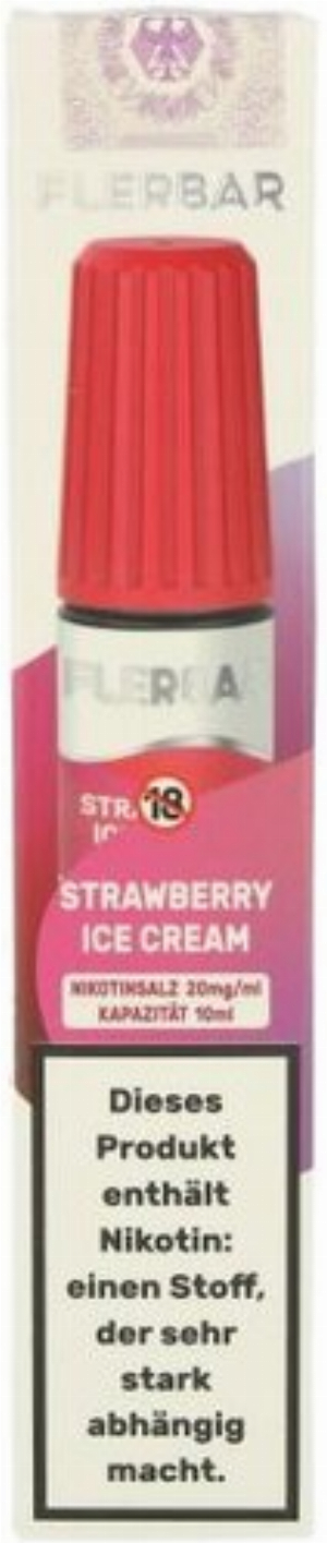 Flerbar Strawberry Ice Cream Liquid 20mg/ml