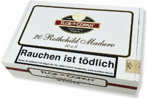 Flor de Copan Rothschild Maduro Zigarren 20 Stk.