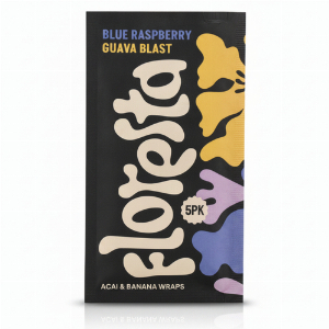 Floresta Blue Raspbarry Guava Blast Acai & Banana Wraps 5 Stk.