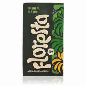 Floresta Natural Flavor Acai & Banana Wraps 5 Stk.