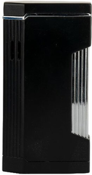 Formula Feuerzeug Crocodile Star Jet 2-fach Schwarz