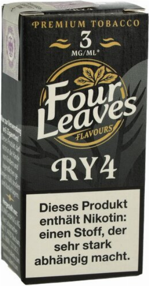Four Leaves Liquid RY4 3mg