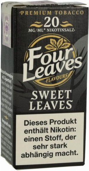 Four Leaves Nikotinsalzliquid Sweet Leaves 20mg