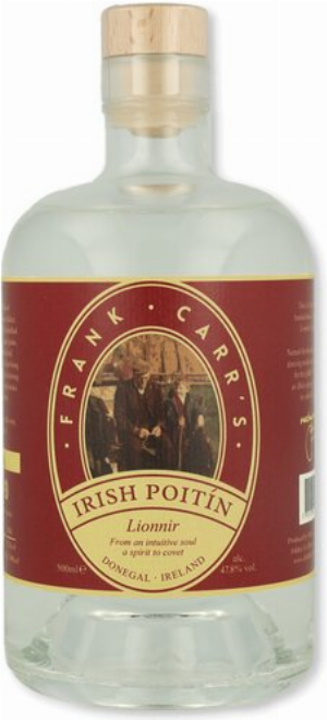 Frank Carr´s Irish Poitin Lionnir 500ml 47,8% vol