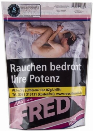 Fred Roses Tabak 140g Beutel