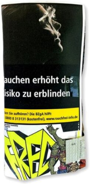 Fred Tabak Jaune ohne Zusatzstoffe 30g Päckchen Zigarettentabak