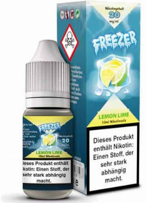 Freezer Nikotinalz Liquid Lemon Lime 20mg