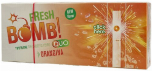 Fresh Bomb Zigarettenhülsen Orange Mint 100 Stück