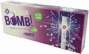 Fresh Bomb Zigarettenhülsen Purple 100 Stück
