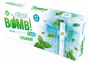 Fresh Bomb Zigarettenhülsen Spearmint 100 Stück
