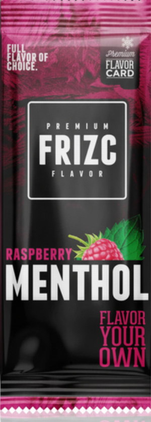 Frizc Aromakarte Raspberry Menthol 1 Stück