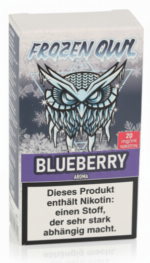 Frozen OWL Blueberry Nikotinsalz Liquid 10ml 20mg