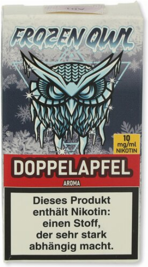 Frozen OWL Doppelapfel Nikotinsalz Liquid 10ml 10mg