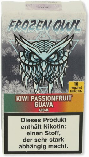 Frozen OWL Kiwi Passionfruit Guave Nikotinsalz Liquid 10ml 10mg