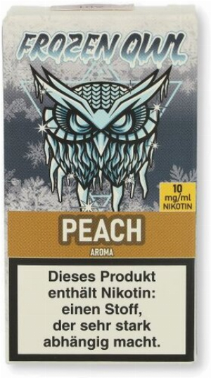 Frozen OWL Peach Nikotinsalz Liquid 10ml 10mg