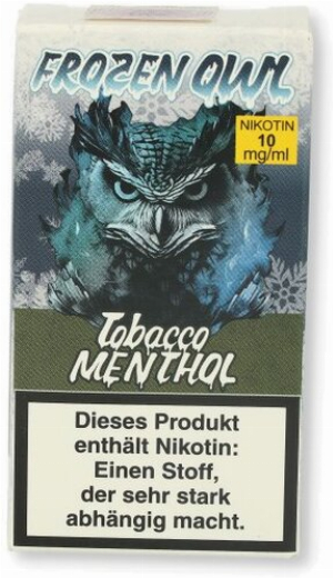 Frozen OWL Tobacco Menthol Nikotinsalz Liquid 10ml 10mg