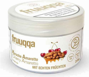 Fruuqqa Shisha-Tabakersatz Kirsche Amaretto nikotinfrei 200g 
