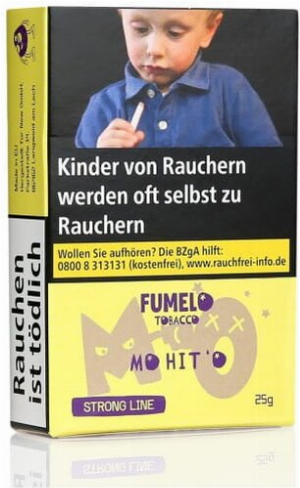 FUMELO TOBACCO MO HIT O Strong Line Wasserpfeifentabak 25g