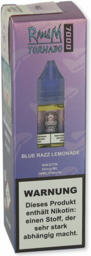 RandM Tornado 7000 Blue Razz Lemonade Liquid 20mg