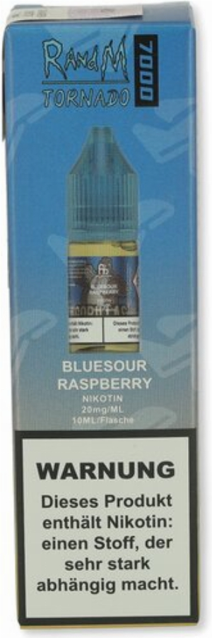 Fumot RandM Tornado 7000 Blue Sour Raspberry Liquid 20mg
