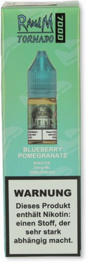 Fumot RandM Tornado 7000 Blueberry Pomegranate Liquid 20mg