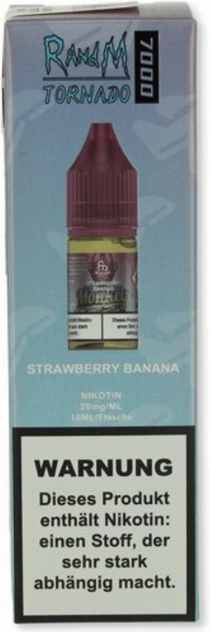 Fumot RandM Tornado 7000 Strawberry Banana Liquid 20mg