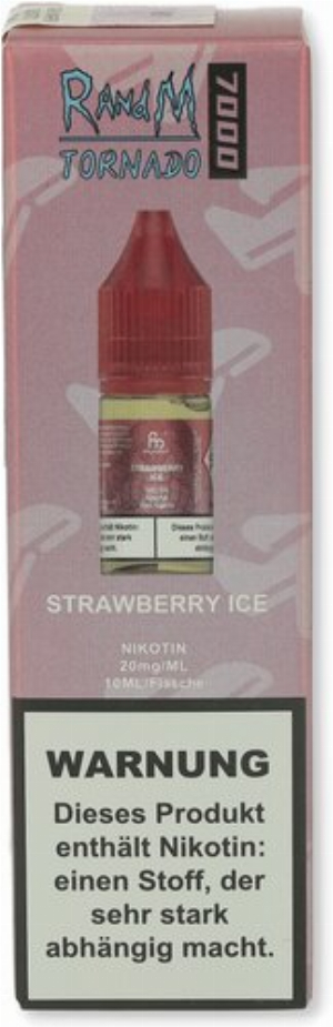 Fumot RandM Tornado 7000 Strawberry Ice Liquid 20mg