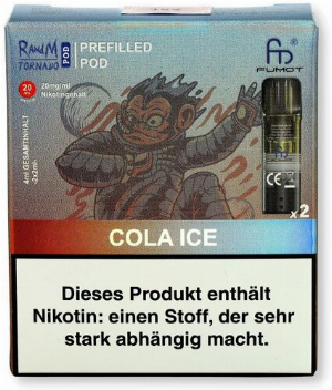 RandM Tornado Pods Cola Ice 2x2ml 20mg