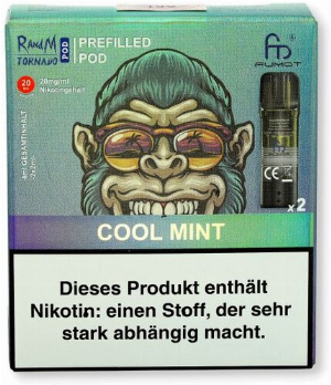 RandM Tornado Pods Cool Mint 2x2ml 20mg